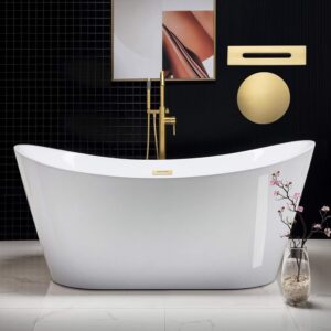 Image 1 of Woodbridge freestanding bathtub review