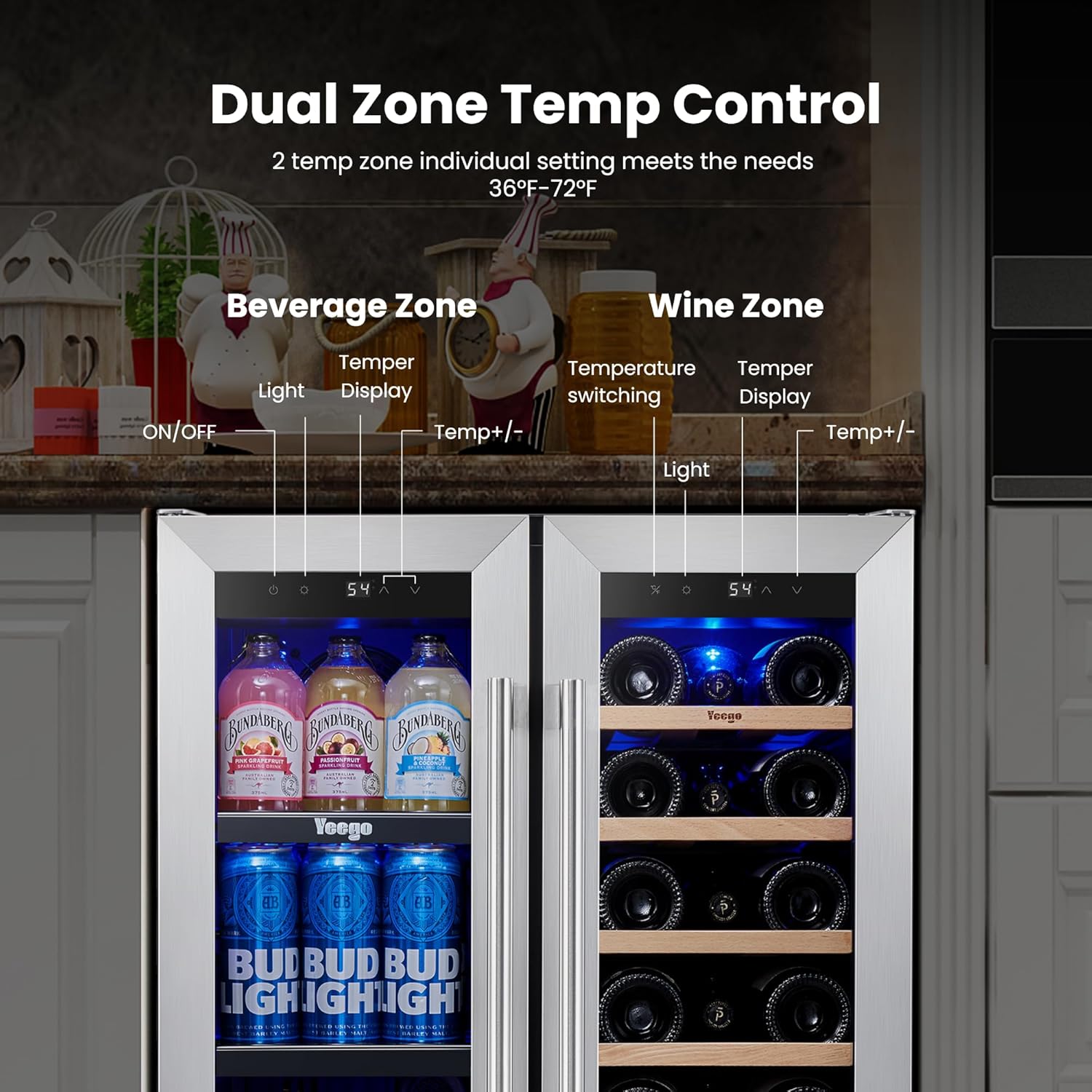 Yeego 24 Inch Wine and Beverage Cooler review,Yeego wine cooler review and rating,is Yeego beverage cooler worth buying,Yeego 60 can wine cooler review pros cons,Yeego wine fridge review honest opinion,Yeego dual zone wine cooler review verdict compared against top alternatives