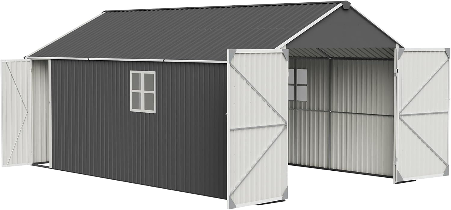 ZMAD metal garage shed review,ZMAD 12x20 shed honest review,heavy duty metal garage review pros cons,ZMAD outdoor storage shed worth buying,ZMAD garage shed review and rating,ZMAD steel carport review verdict unboxing — first impressions and package contents