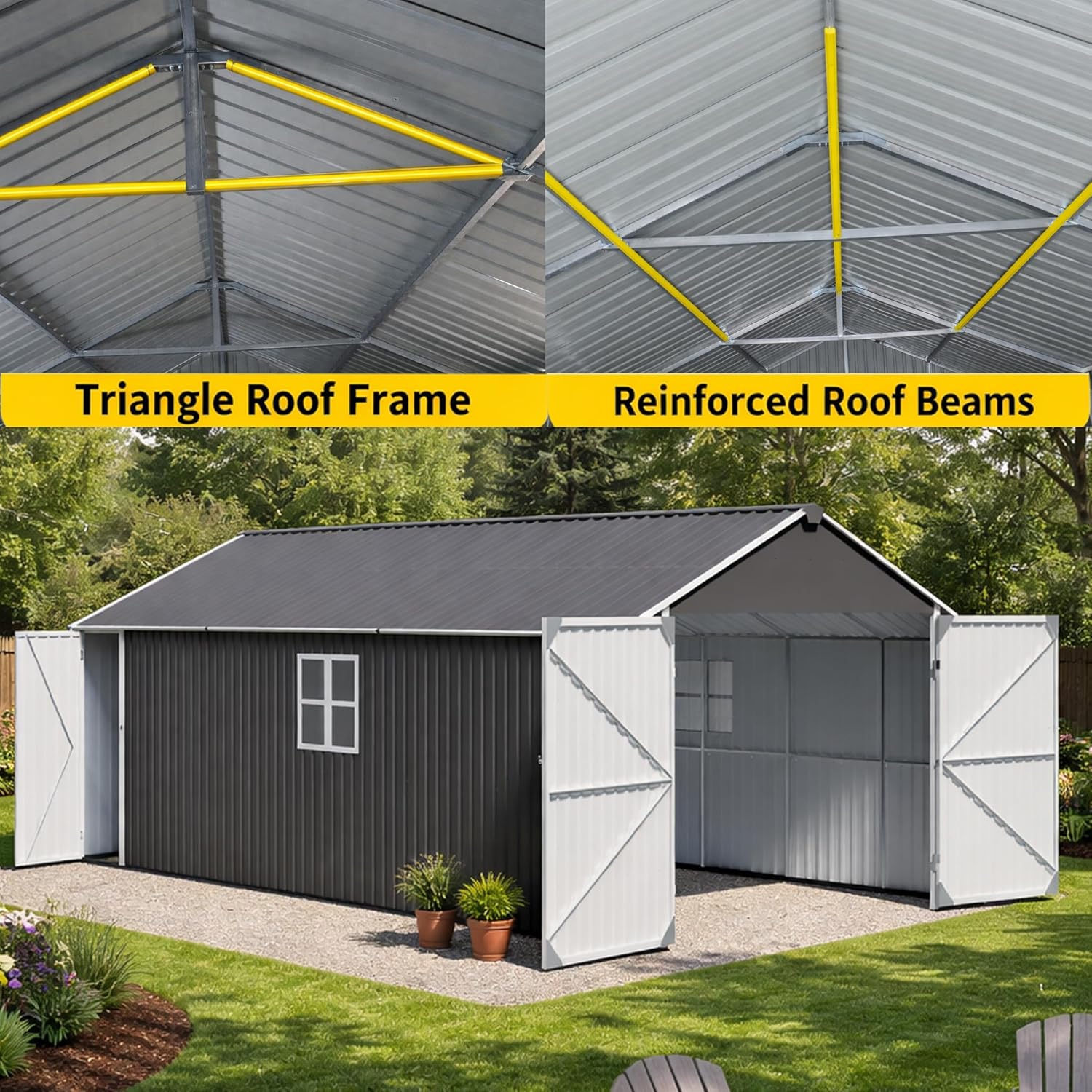 ZMAD metal garage shed review,ZMAD 12x20 shed honest review,heavy duty metal garage review pros cons,ZMAD outdoor storage shed worth buying,ZMAD garage shed review and rating,ZMAD steel carport review verdict real-world details not found in the official specs