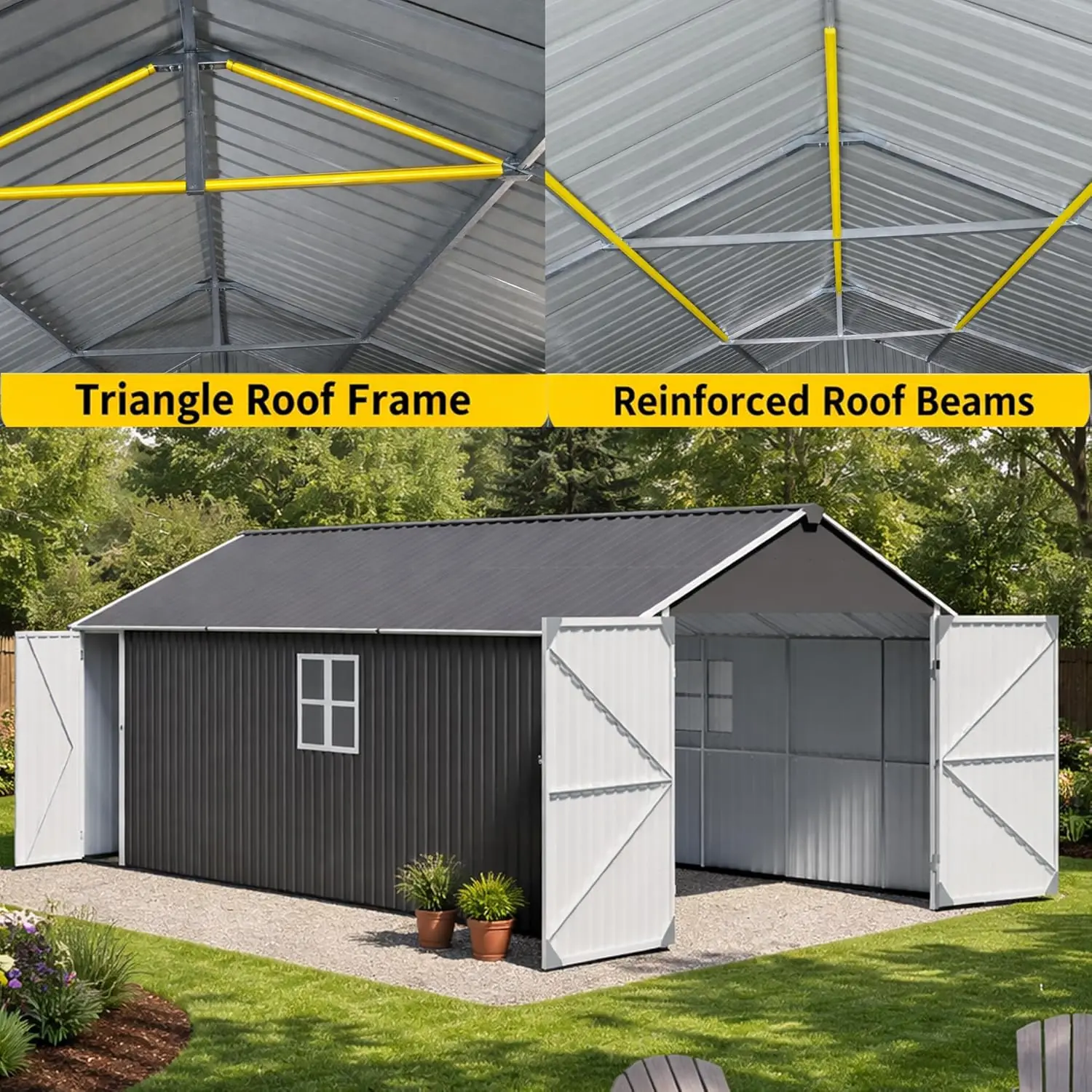 ZMAD metal garage shed review,ZMAD 12x20 shed honest review,heavy duty metal garage review pros cons,ZMAD outdoor storage shed worth buying,ZMAD garage shed review and rating,ZMAD steel carport review verdict real-world details not found in the official specs
