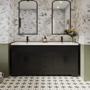Image 1 of eclife 72 inch bathroom vanity review