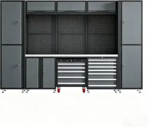 Image 1 of wipiaaao garage storage cabinet review