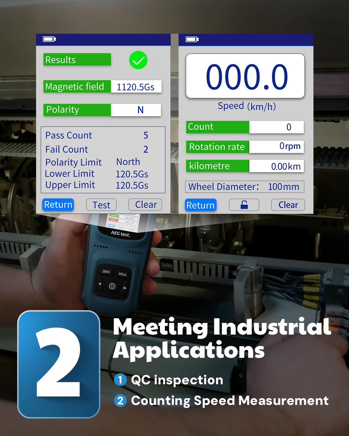 Setup and practical use guide for AEGTEST 8103 Gauss Meter review