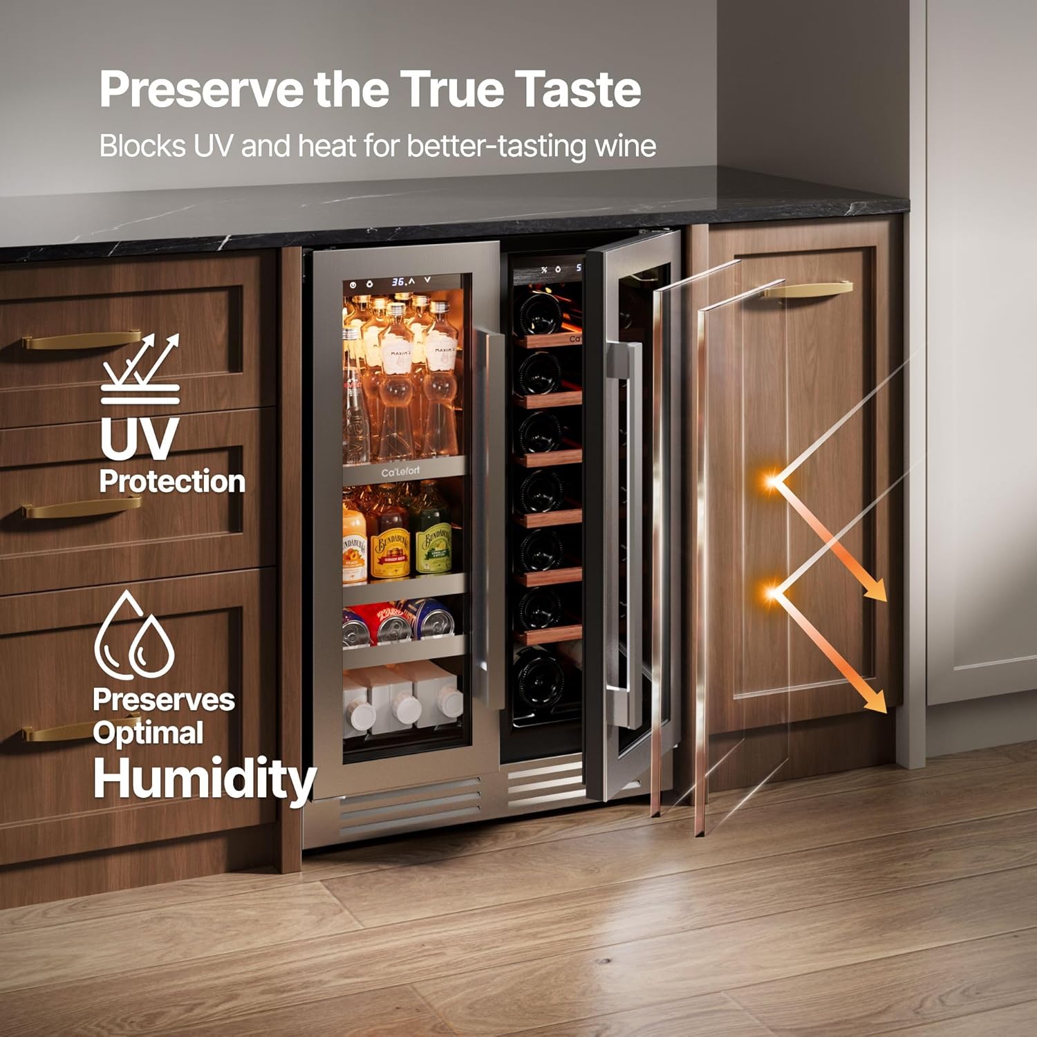 Ca'Lefort 24 Inch Wine and Beverage Refrigerator review,Ca'Lefort wine cooler review and rating,is Ca'Lefort 24 inch refrigerator worth buying,Ca'Lefort dual zone cooler review pros cons,Ca'Lefort beverage fridge review honest opinion,Ca'Lefort 24 inch cooler review verdict compared to top alternatives