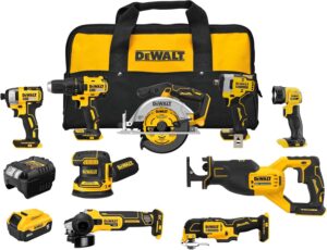 Image 1 of DEWALT 20V MAX 5Ah 9 tool combo kit review