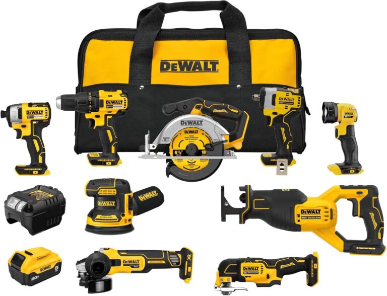 Image 1 of DEWALT 20V MAX 5Ah 9 tool combo kit review