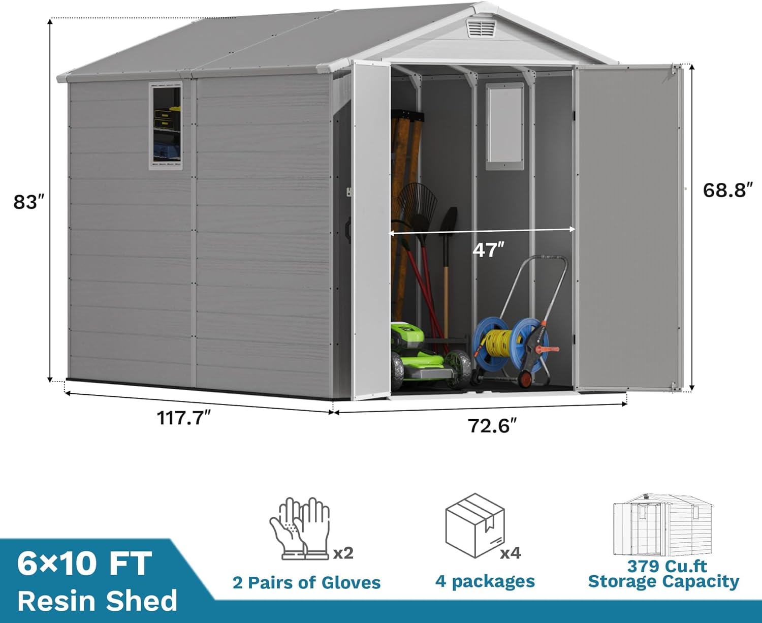 Devoko 6x10 plastic storage shed review,Devoko 6x10 shed review and rating,is Devoko 6x10 shed worth buying,Devoko 6x10 shed review pros cons,Devoko 6x10 shed review honest opinion,Devoko 6x10 plastic shed review verdict during hands-on performance testing