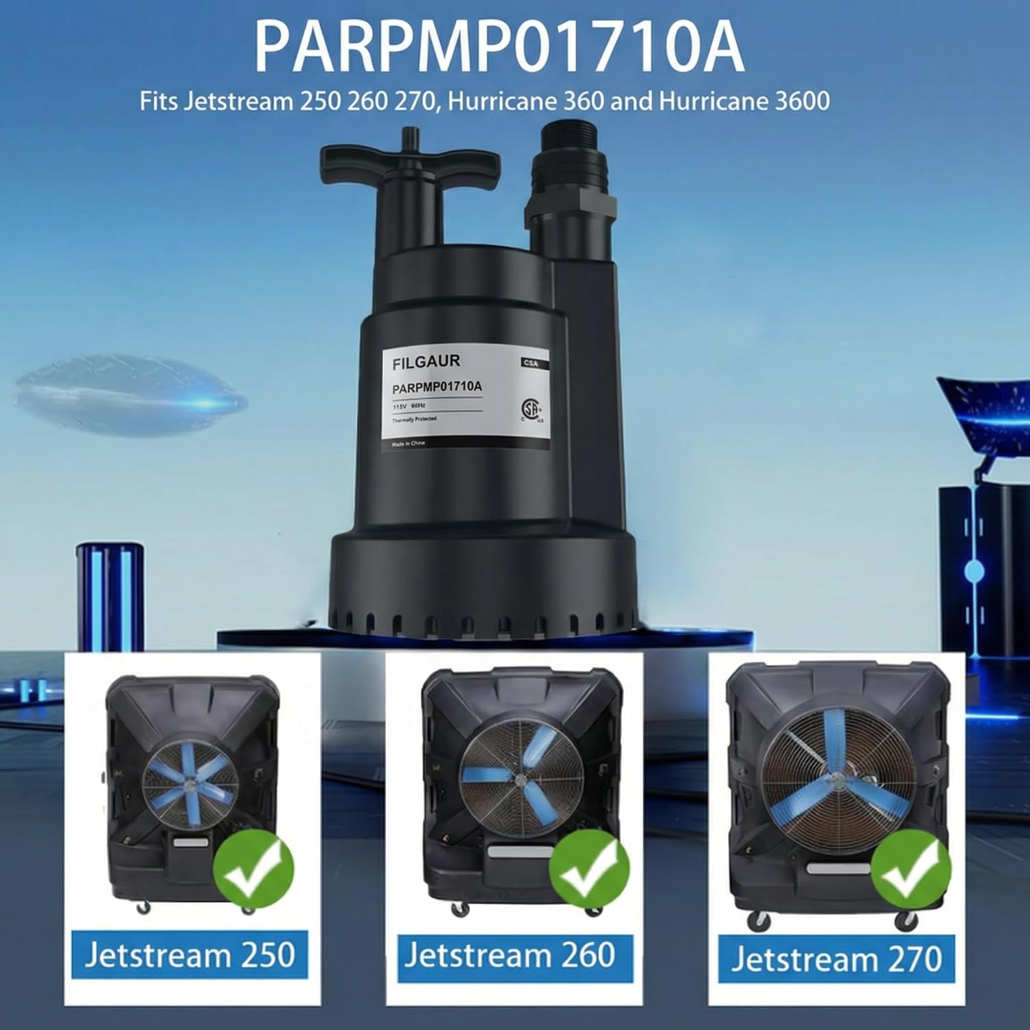 FILGAUR PARPMP01710A review,PARPMP01710A pump review and rating,is PARPMP01710A worth buying,PARPMP01710A replacement pump pros cons,FILGAUR evaporative cooler pump review honest opinion,PARPMP01710A pump review verdict setup process and initial configuration