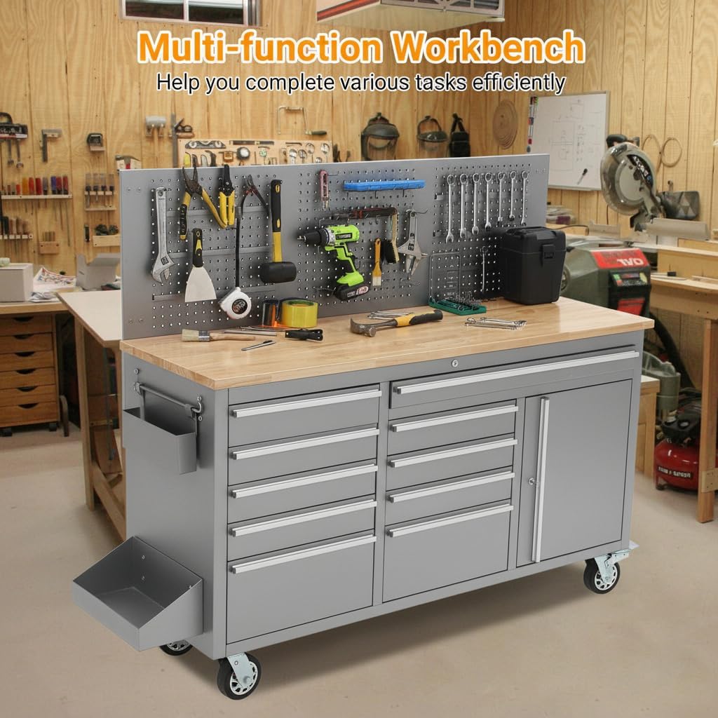 IDEALHOUSE 61-inch Rolling Tool Chest Review: Honest Pros & Cons 3 IDEALHOUSE 61-inch rolling tool chest review,IDEALHOUSE tool chest review and rating,IDEALHOUSE rolling cabinet review pros cons,is IDEALHOUSE tool chest worth buying,IDEALHOUSE 61-inch workbench review honest opinion,IDEALHOUSE rolling tool chest review verdict features in daily use
