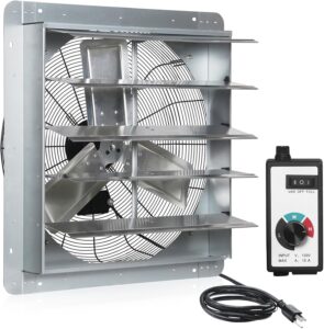 Image 1 of KEN BROWN 24 inch shutter exhaust fan review