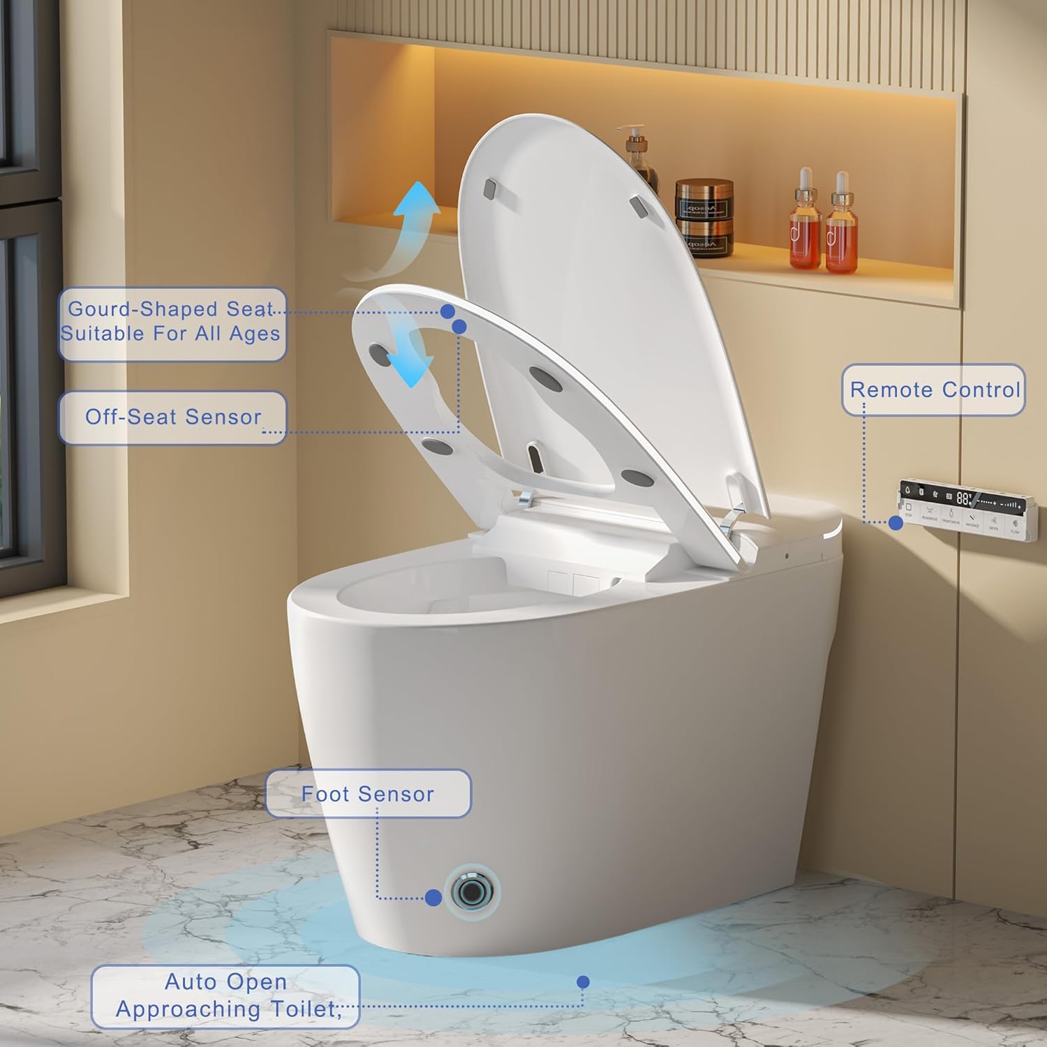 Loupusuo smart toilet review features evaluated through real use