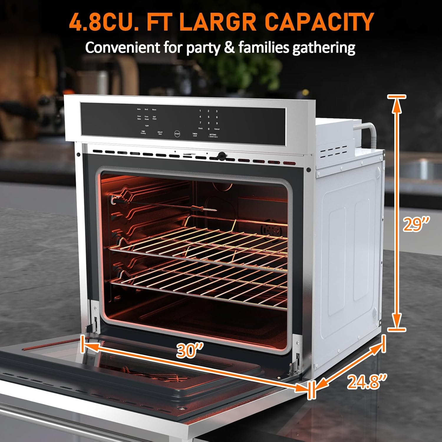 MERXENG 30 Inch Wall Oven Review: Pros & Cons Worth Buying? 4 MERXENG 30 inch wall oven review, MERXENG wall oven review and rating, is MERXENG 30 inch oven worth buying, MERXENG oven review pros cons, MERXENG wall oven review honest opinion, MERXENG 30 inch oven review verdict — performance test results