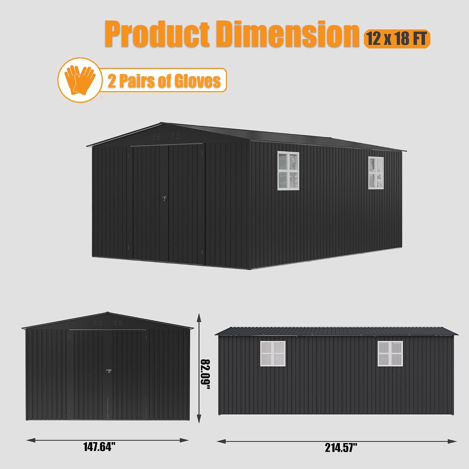 MNLR 12x18 FT Outdoor Storage Shed Review: Pros & Cons 2 MNLR outdoor shed review pros cons setup and first use experience