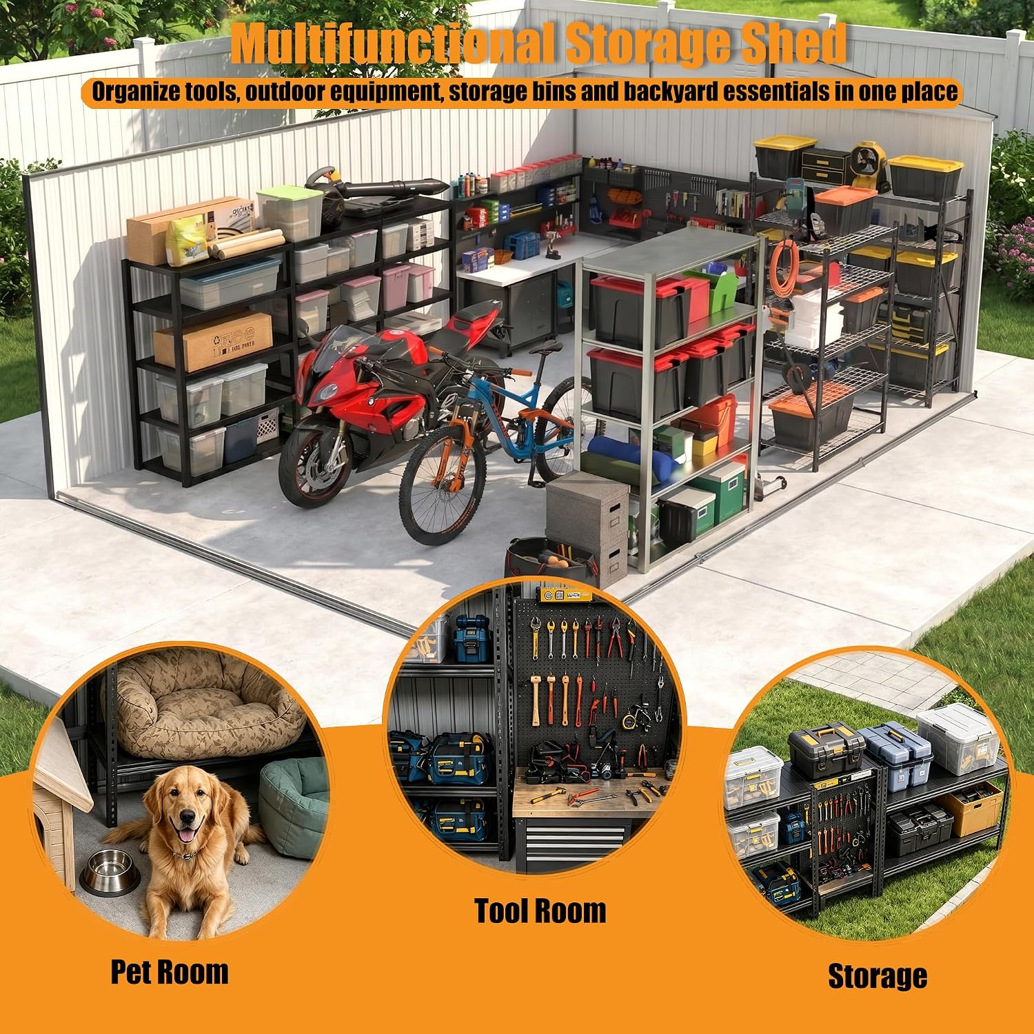 MNLR 12x18 FT Outdoor Storage Shed Review: Pros & Cons 3 MNLR 12x18 storage shed review and rating after extended use — long-term performance