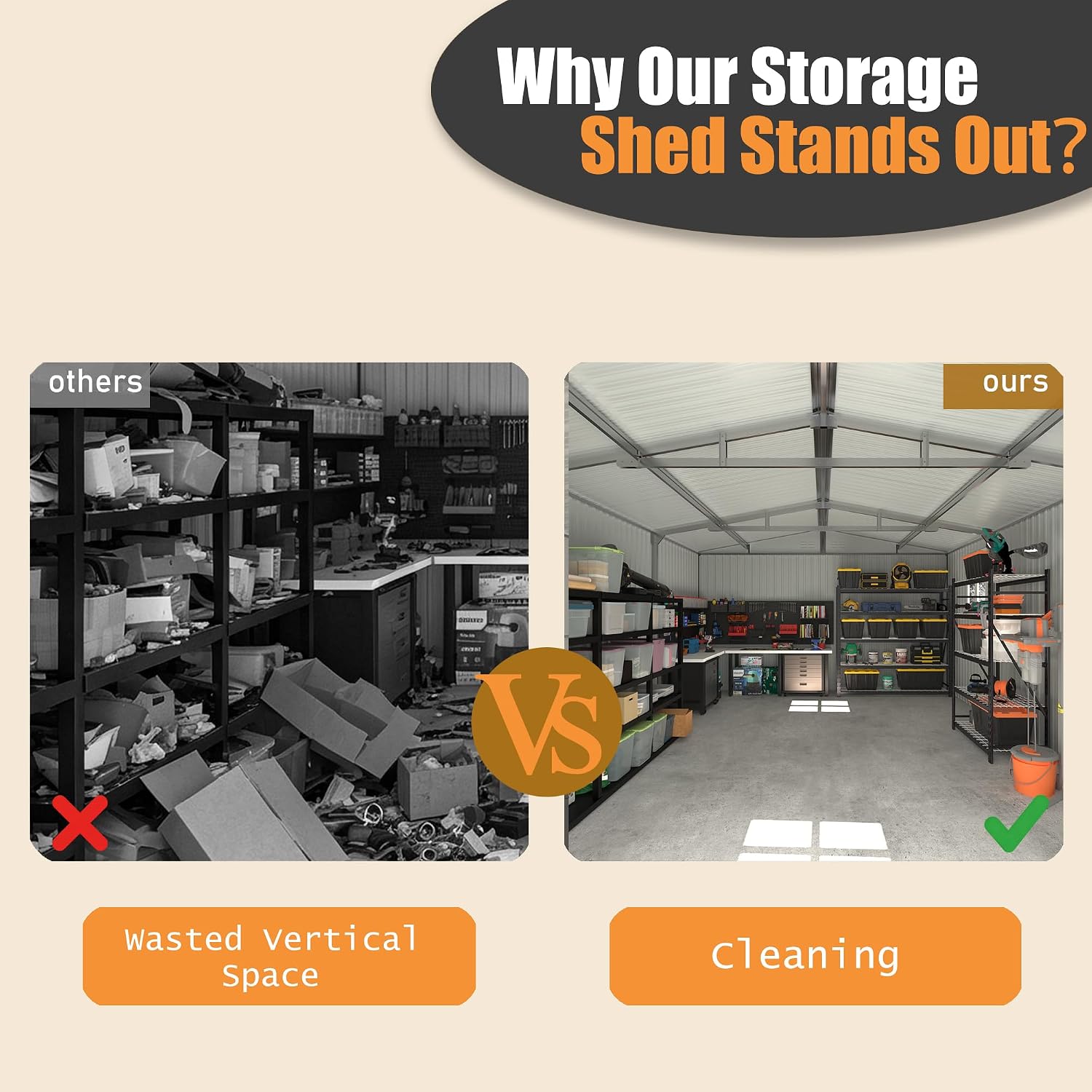 MNLR 12x18 FT Outdoor Storage Shed Review: Pros & Cons 4 MNLR storage shed review verdict features evaluated through real use