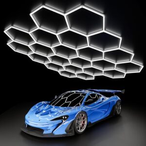 Image 1 of MODERN hexagon garage lights review