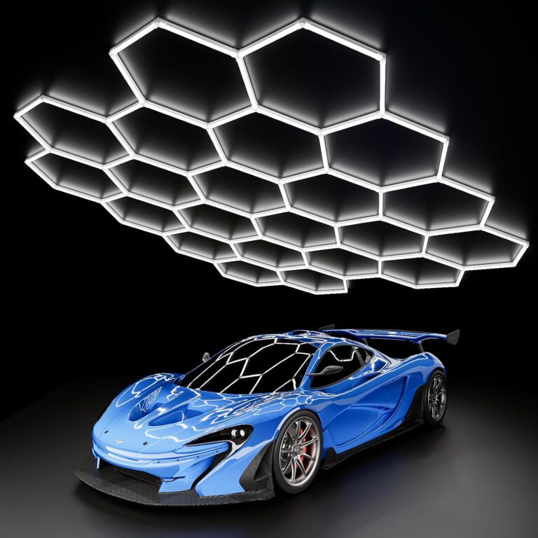 Image 1 of MODERN hexagon garage lights review