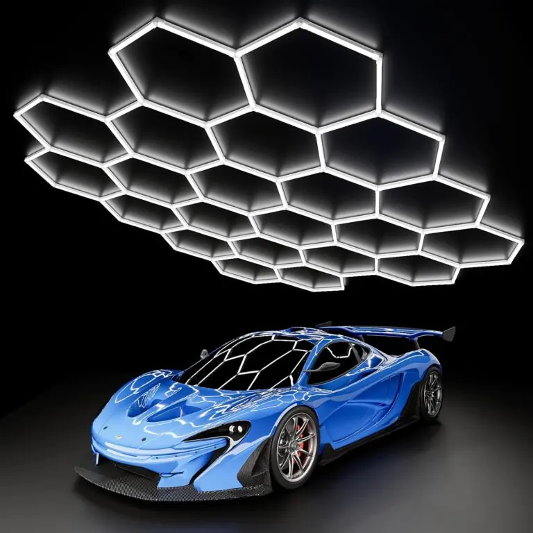 Image 1 of MODERN hexagon garage lights review