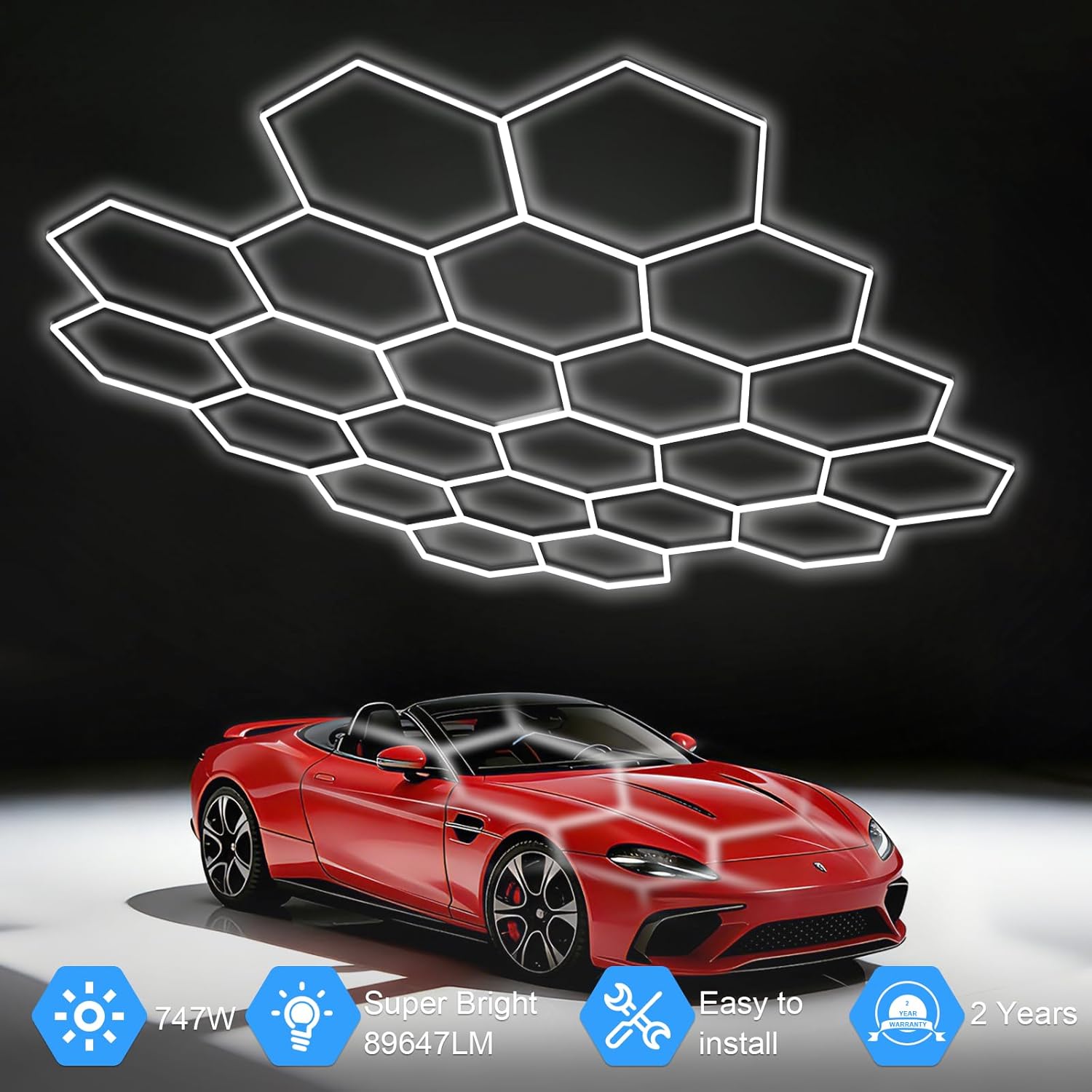MODERN hexagon garage lights review,hexagon garage lights review and rating,are MODERN hexagon lights worth buying,hexagon garage lights review pros cons,MODERN hexagon lights review honest opinion,MODERN garage lights review verdict performance testing over multiple weeks