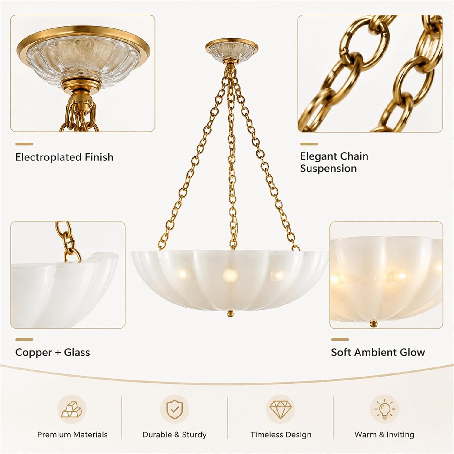 NJGGC Glass Bowl Chandelier Review: Honest Pros & Cons 3 NJGGC glass bowl chandelier review,NJGGC glass bowl chandelier review and rating,is NJGGC glass bowl chandelier worth buying,NJGGC glass bowl chandelier review pros cons,NJGGC glass bowl chandelier review honest opinion feature breakdown and specification detail