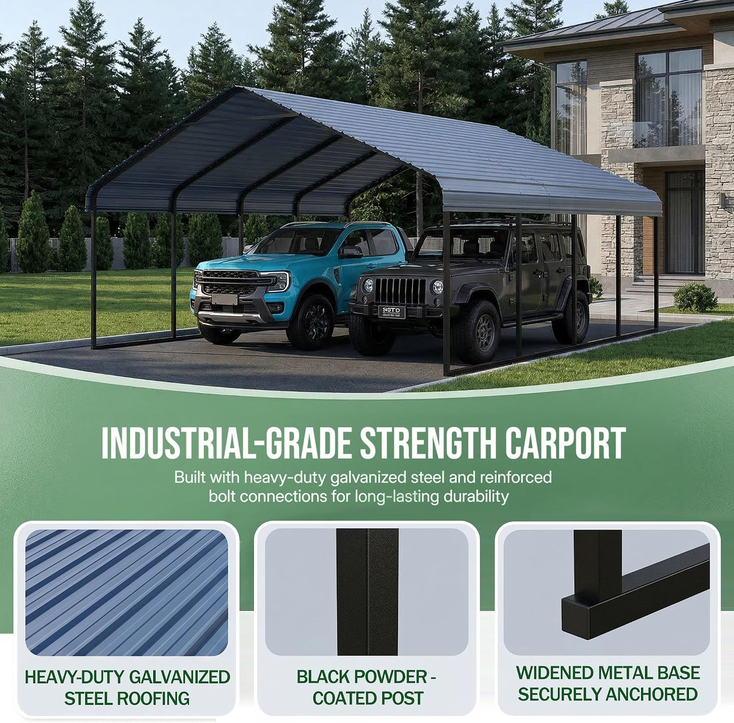 RITERYIFER 20x20 carport review,20x20 steel carport review and rating,RITERYIFER carport review pros cons,heavy duty metal carport review honest opinion,RITERYIFER 20x20 carport review verdict,galvanized steel carport review worth buying performance results — claims verified against real-world testing