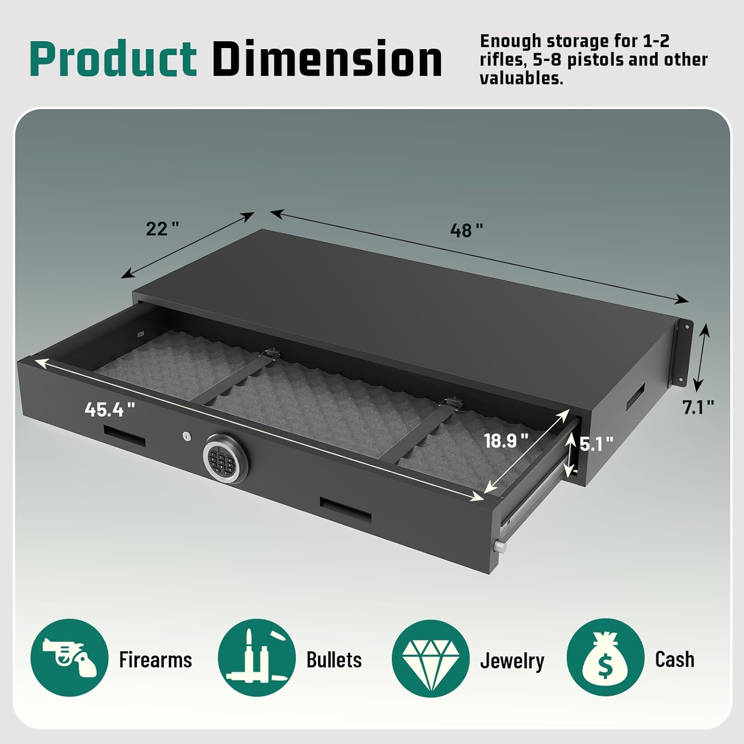 Rumetol under bed gun safe review,Rumetol under bed gun safe pros cons,Rumetol gun safe review honest opinion,Rumetol under bed gun safe worth buying,Rumetol drawer safe review verdict,Rumetol gun safe review and rating real-world performance test results