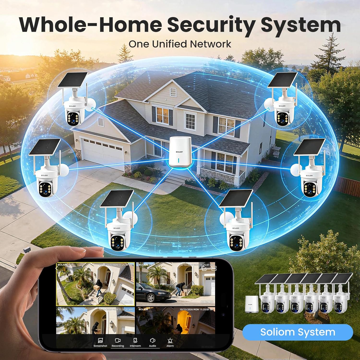 SOLIOM security cameras review,SOLIOM SH506 review,SOLIOM camera review pros cons,SOLIOM solar security camera review,SOLIOM wireless outdoor camera review,SOLIOM security system review verdict unboxing and complete package contents