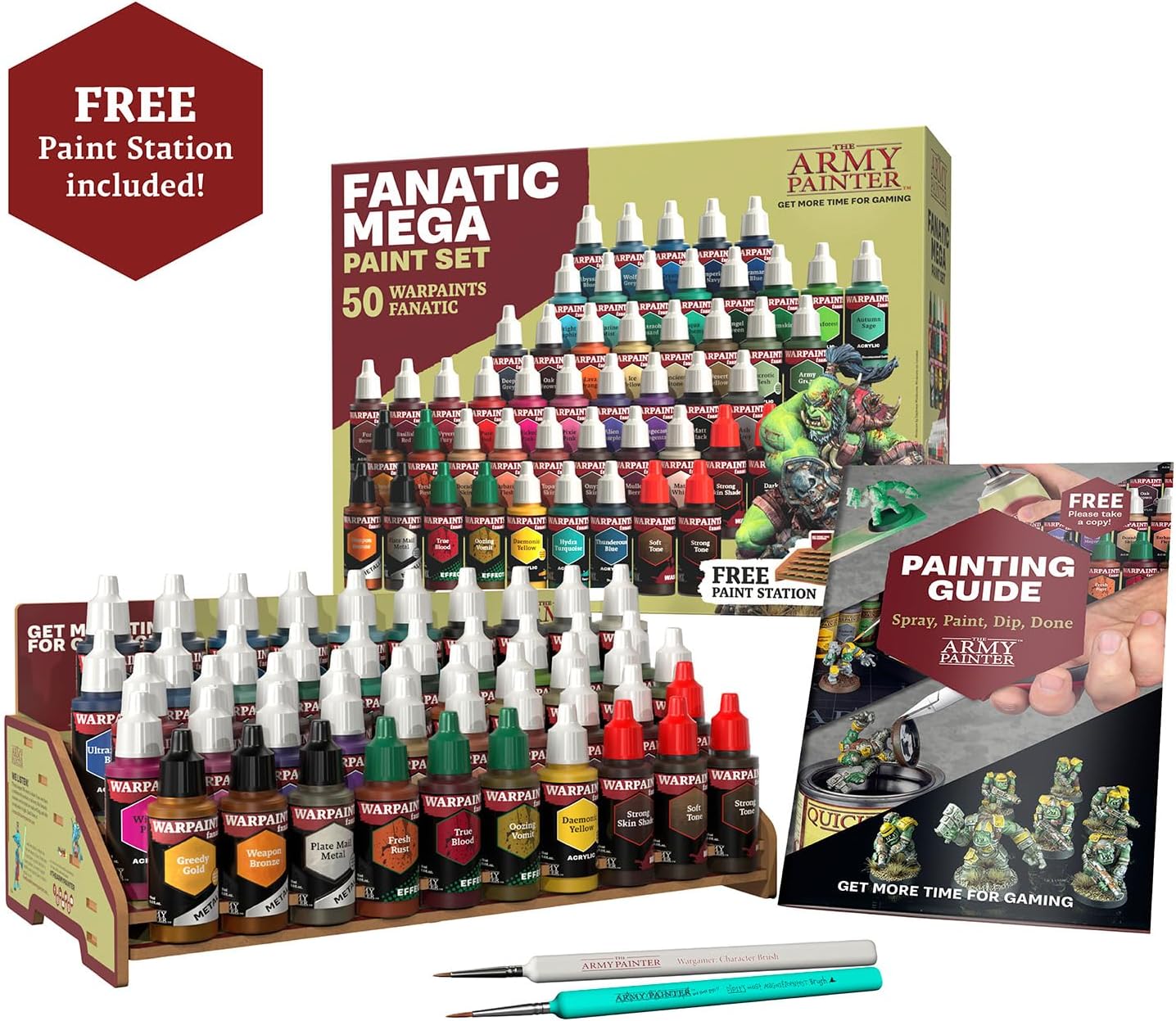 The Army Painter Warpaints Fanatic Mega Set review,Army Painter Mega Set review and rating,is Warpaints Fanatic Mega Set worth buying,Warpaints Fanatic Mega Set review pros cons,Army Painter paint set review honest opinion,The Army Painter Mega Set review verdict — design and build quality detail