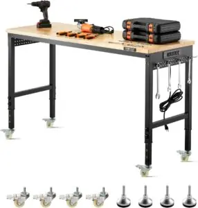 Image 1 of VEVOR adjustable workbench review