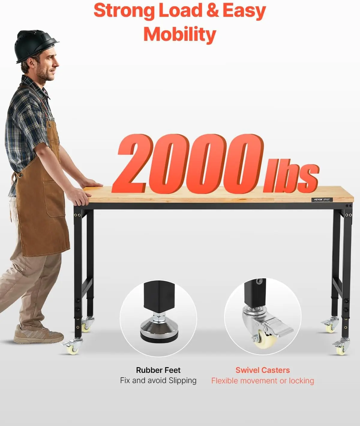 VEVOR adjustable workbench review,VEVOR workbench review and rating,is VEVOR adjustable workbench worth buying,VEVOR workbench review pros cons,VEVOR workbench review honest opinion,VEVOR adjustable workbench review verdict — design and build quality detail