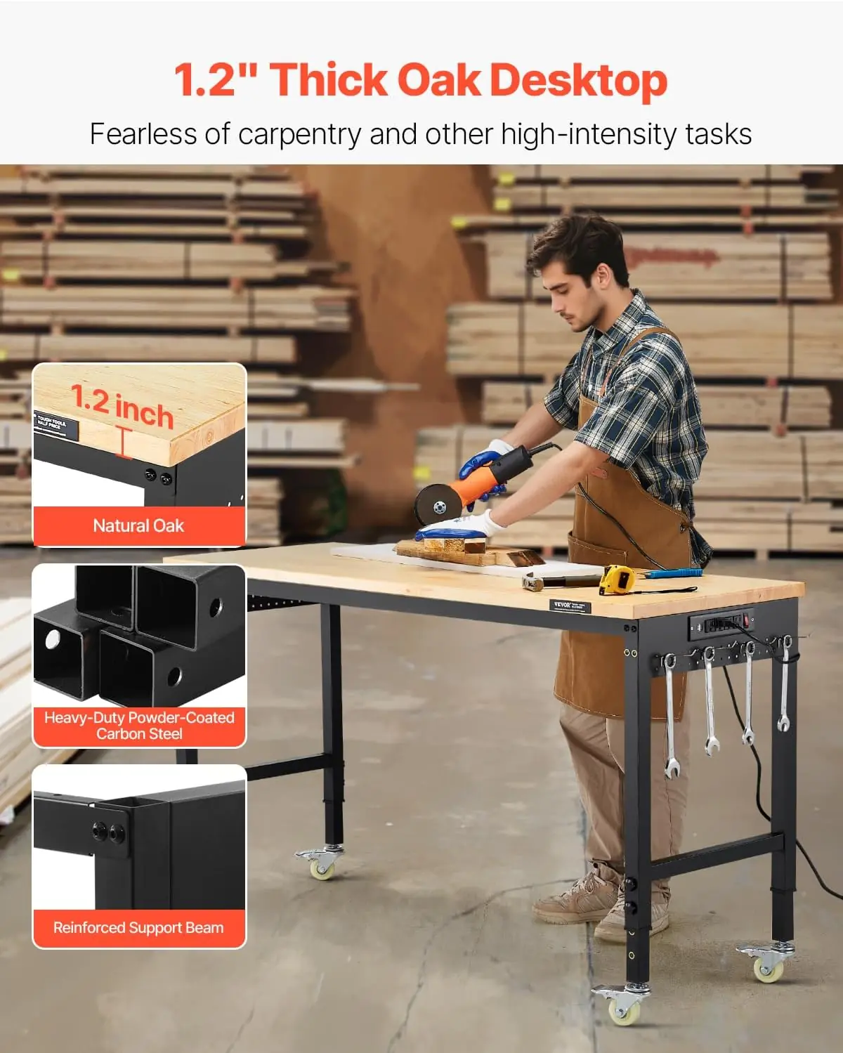 VEVOR adjustable workbench review,VEVOR workbench review and rating,is VEVOR adjustable workbench worth buying,VEVOR workbench review pros cons,VEVOR workbench review honest opinion,VEVOR adjustable workbench review verdict — performance test results