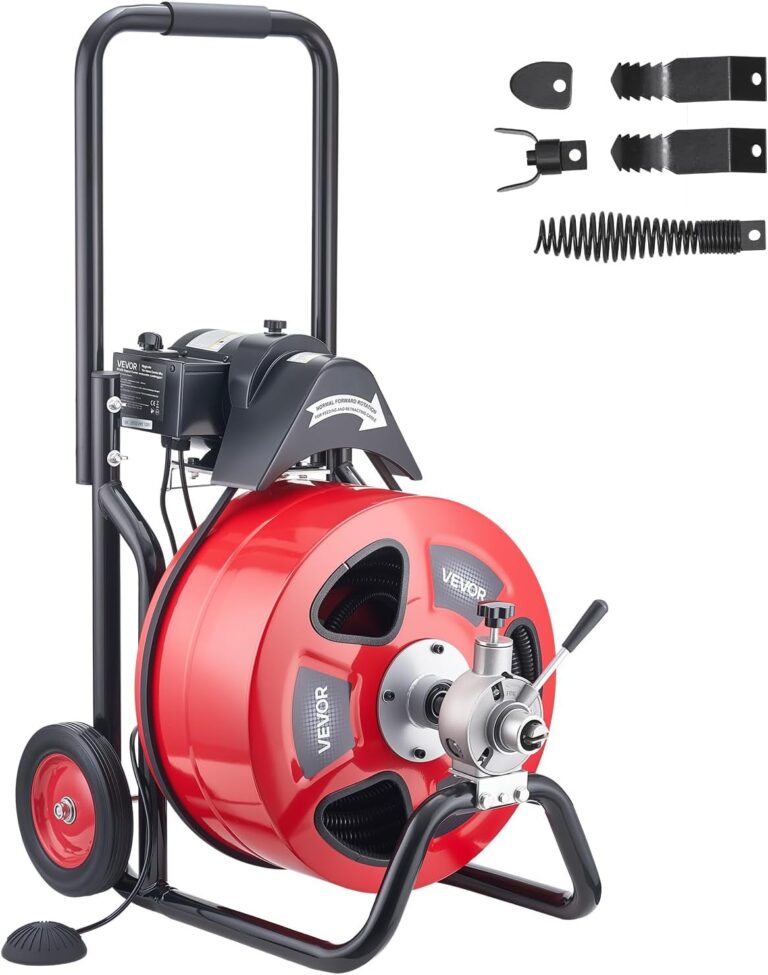 Image 1 of VEVOR drain cleaner machine review
