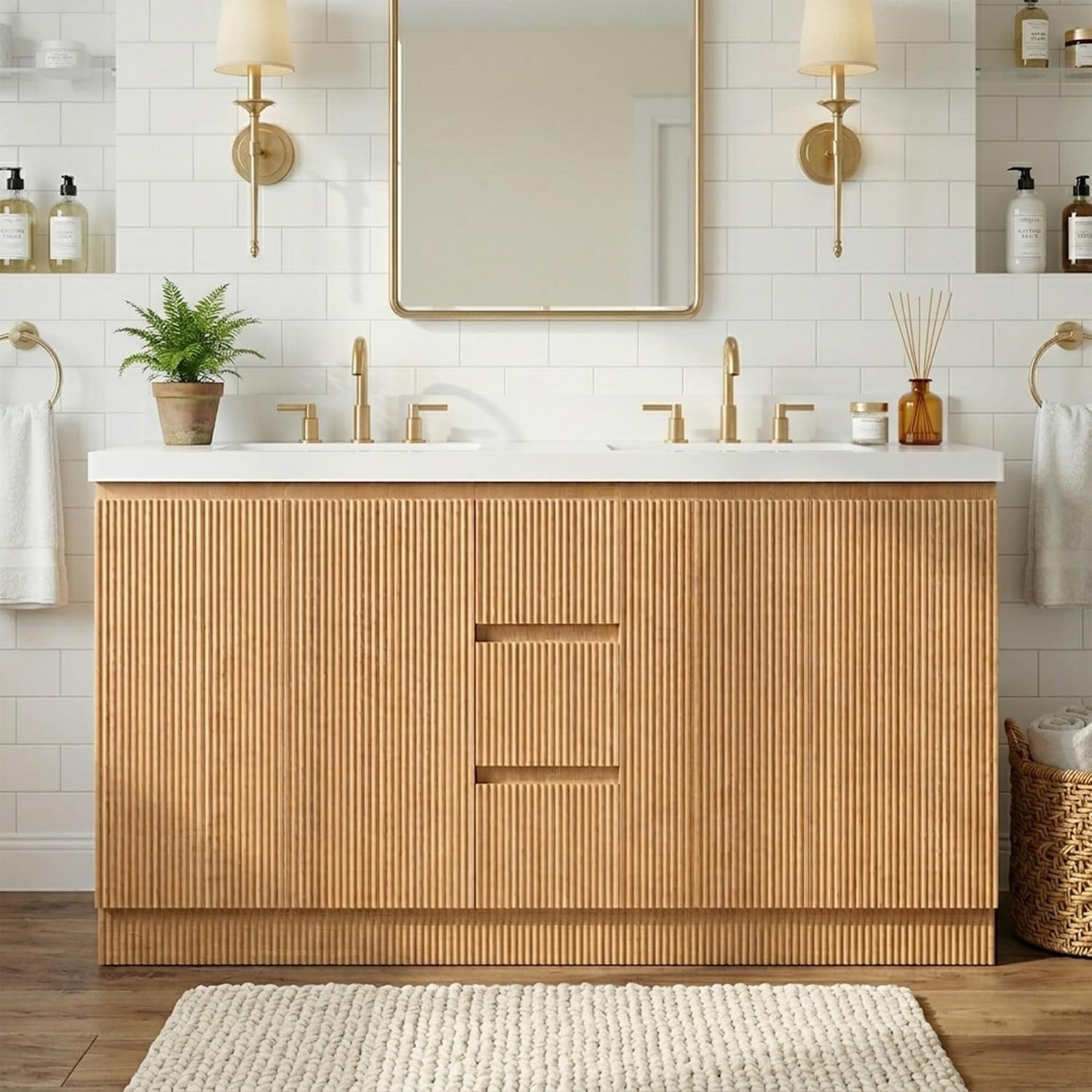 Virubi 60 inch double bathroom vanity review,Virubi 60 inch double sink vanity review and rating,is Virubi double bathroom vanity worth buying,Virubi 60 inch vanity review pros cons,Virubi bathroom vanity review honest opinion,Virubi double bathroom vanity review verdict unboxing — first impressions and package contents