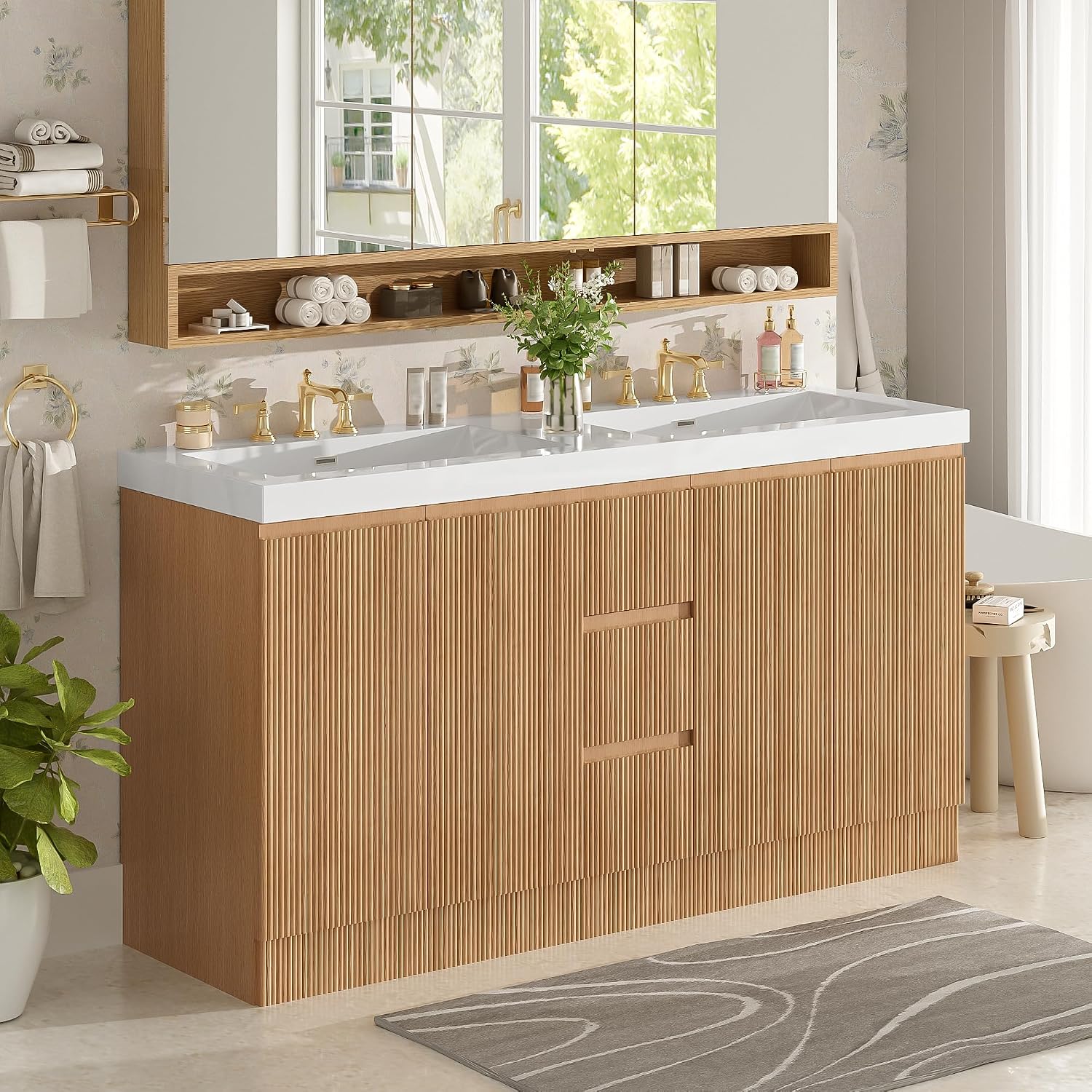 Virubi 60 inch double bathroom vanity review,Virubi 60 inch double sink vanity review and rating,is Virubi double bathroom vanity worth buying,Virubi 60 inch vanity review pros cons,Virubi bathroom vanity review honest opinion,Virubi double bathroom vanity review verdict real-world details not found in the official specs