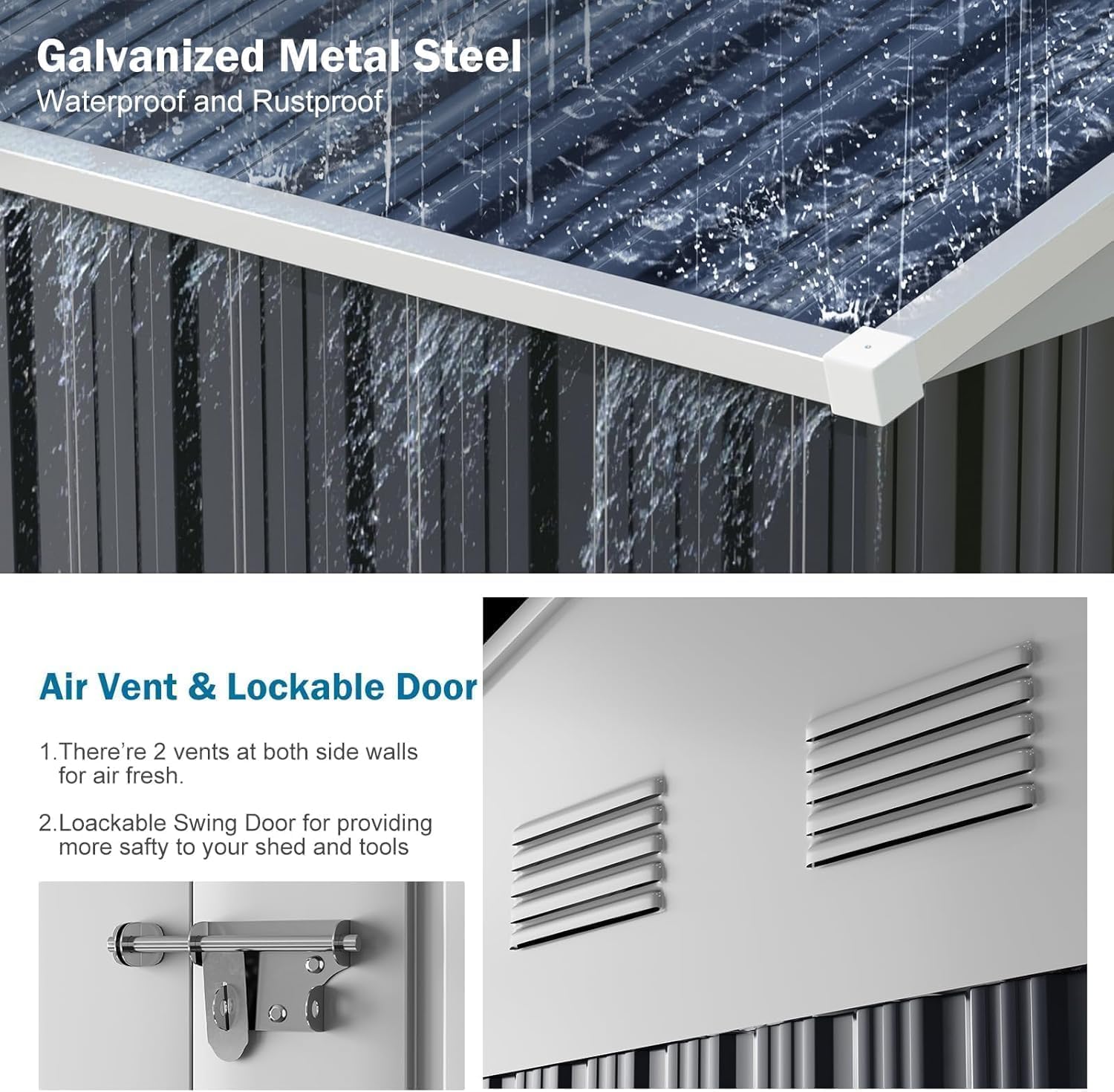 WELYAS Metal Storage Shed Review: Pros, Cons & Verdict 3 WELYAS metal storage shed review,WELYAS storage shed review and rating,is WELYAS shed worth buying,WELYAS shed review pros cons,WELYAS metal shed review honest opinion,WELYAS 12x10 shed review verdict after weeks of real-world daily use