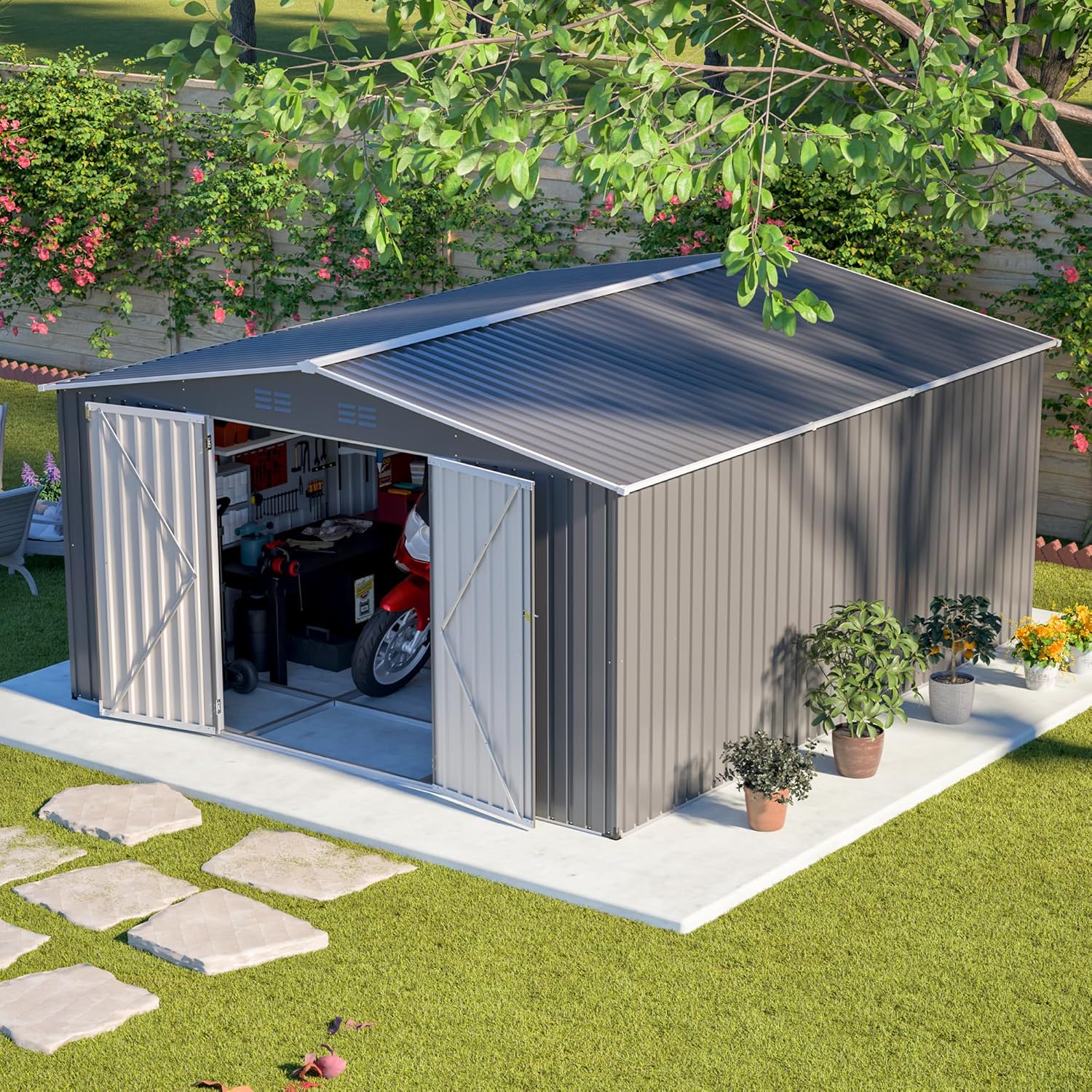 YOPTO 12x14FT storage shed review testing methodology and evaluation criteria