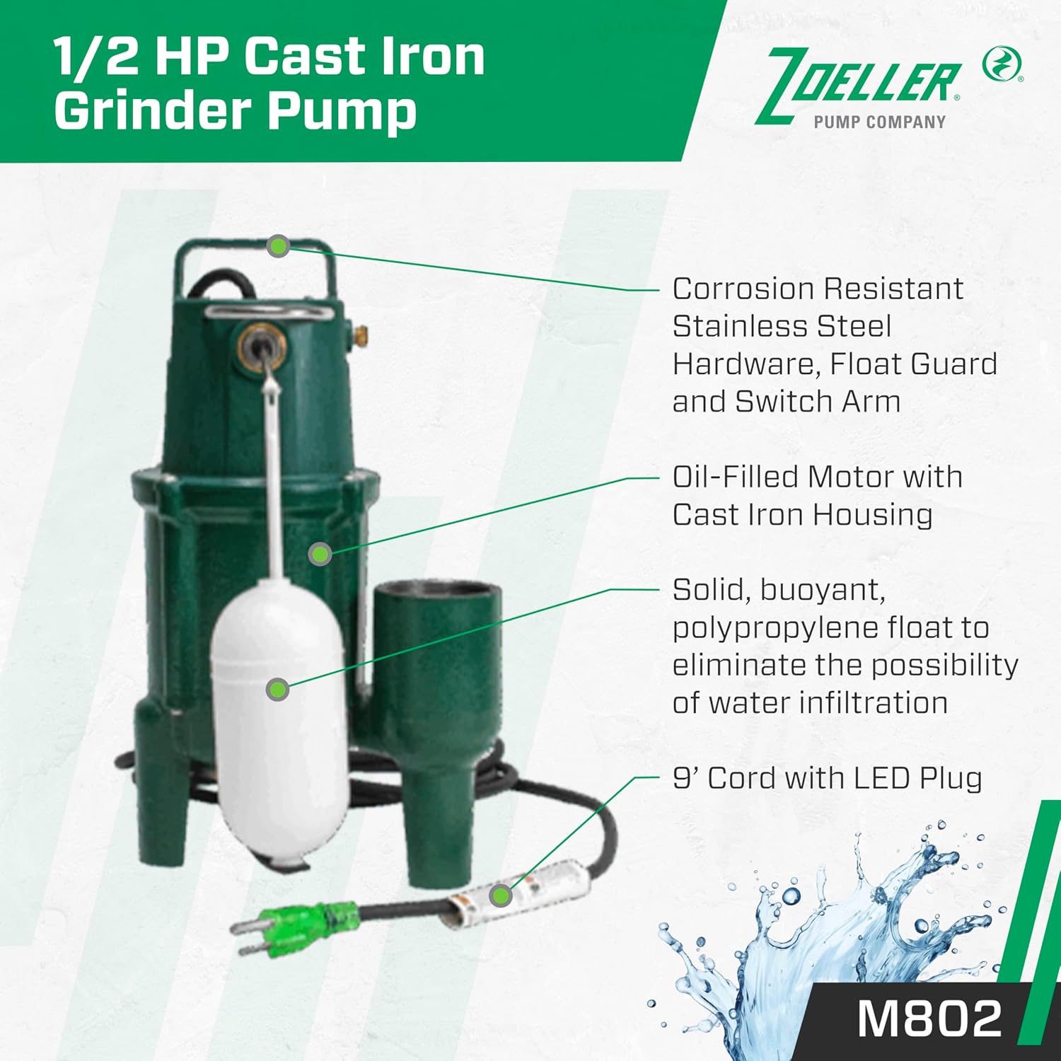 Zoeller M802 Grinder Pump Review: Honest Pros & Cons 2 Zoeller M802 grinder pump review,Zoeller M802 grinder pump review and rating,is Zoeller M802 grinder pump worth buying,Zoeller M802 grinder pump review pros cons,Zoeller M802 grinder pump review honest opinion,Zoeller M802 grinder pump review verdict setup and first use experience
