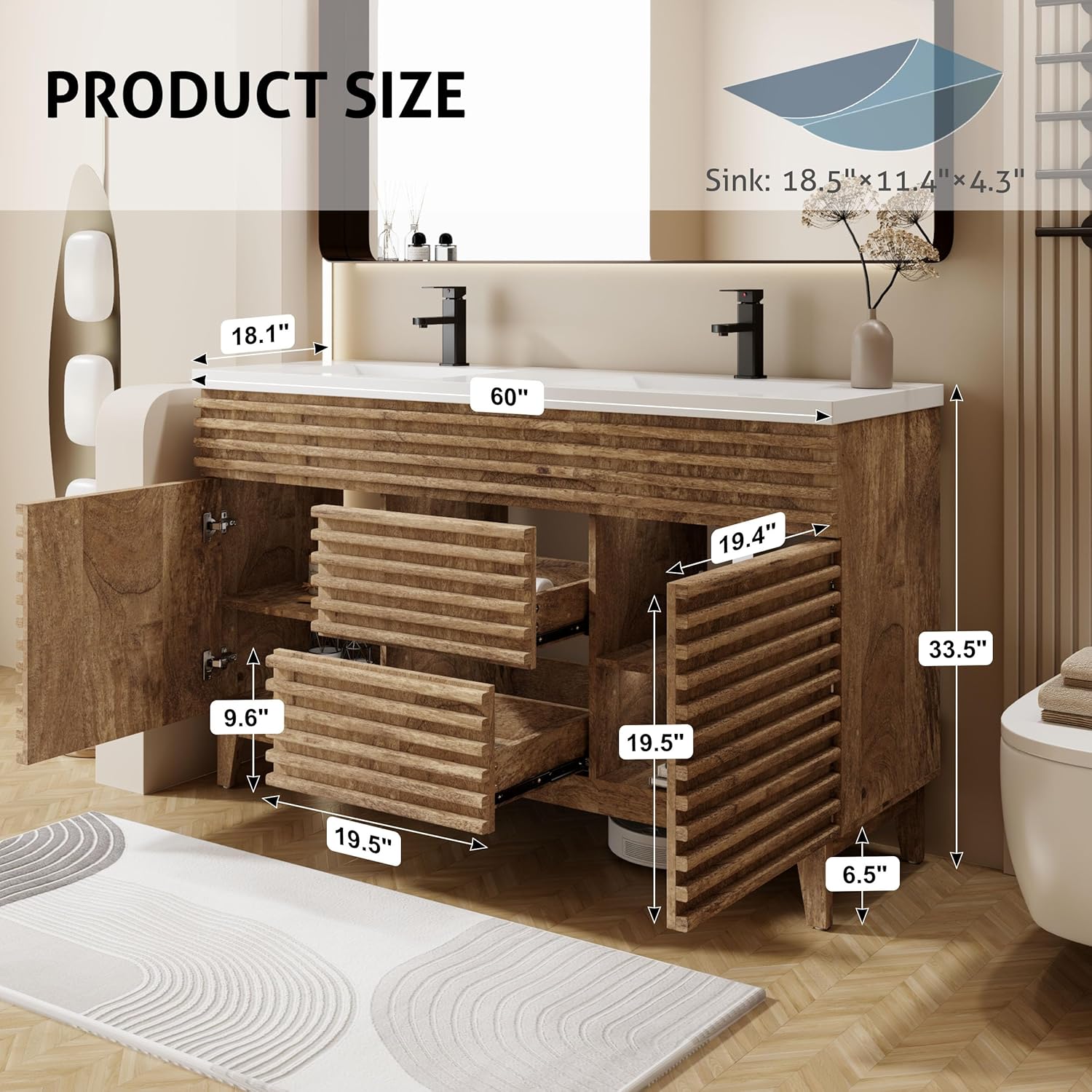eclife 60 Bathroom Vanity Review: Honest Pros & Cons 2 eclife 60 bathroom vanity review eclife 60 inch vanity review and rating eclife bathroom vanity worth buying eclife vanity review pros cons eclife 60 vanity review honest opinion eclife mid-century vanity review verdict real-world performance test results