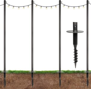 Image 1 of excello global premium string light poles review
