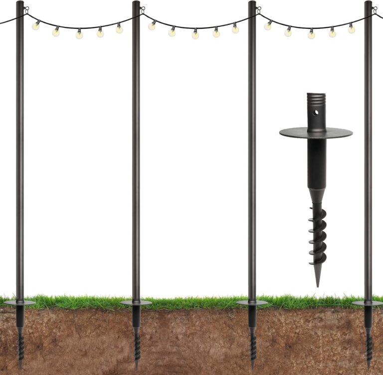 Image 1 of excello global premium string light poles review